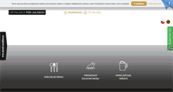 Desktop Screenshot of podjuliskou.cz